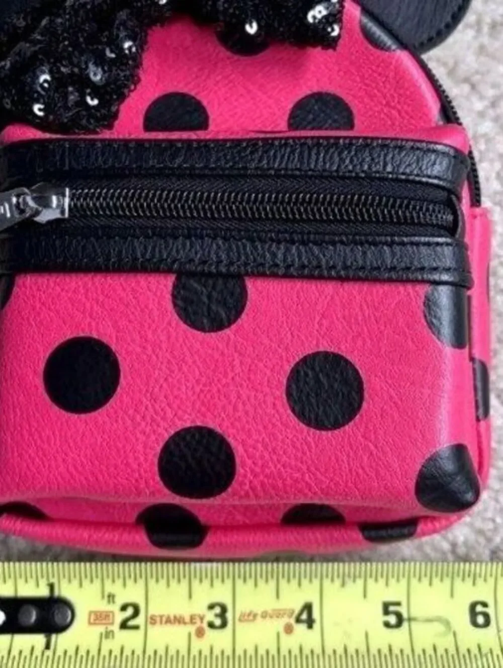 Loungefly Minnie Mouse Polka Dots Mini Backpack Wristlet